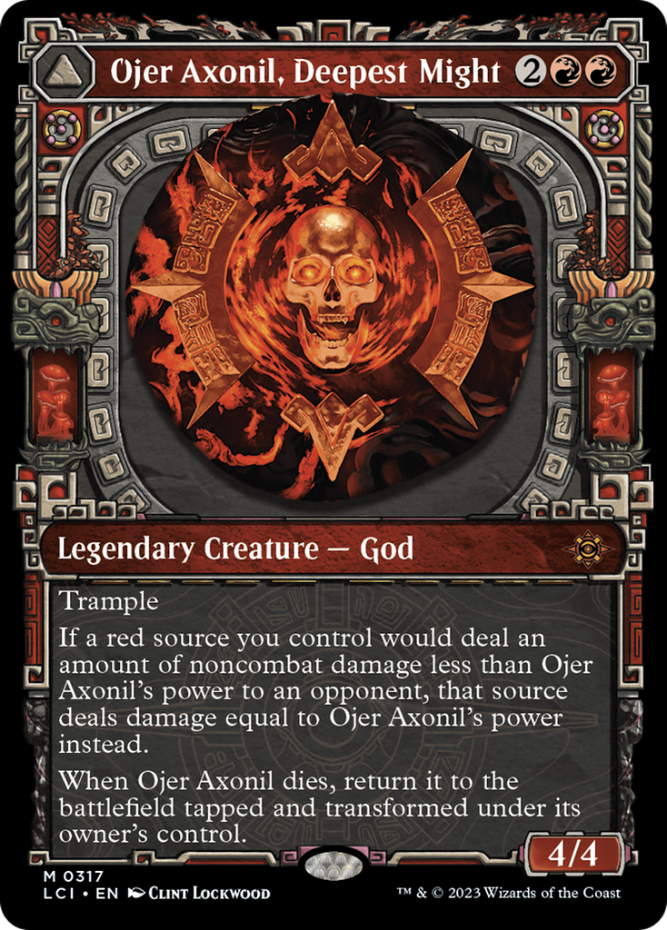 Ojer Axonil, Deepest Might // Temple of Power (Showcase) [The Lost Cav