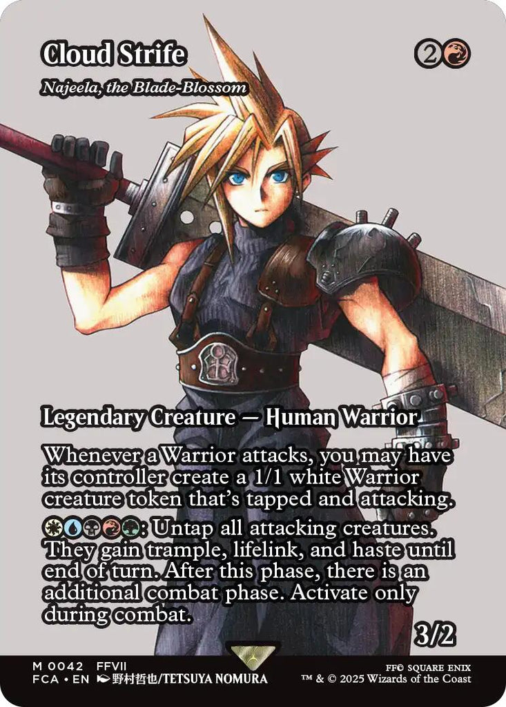 Cloud Strife - Najeela, the Blade-Blossom (Showcase) [FINAL FANTASY :