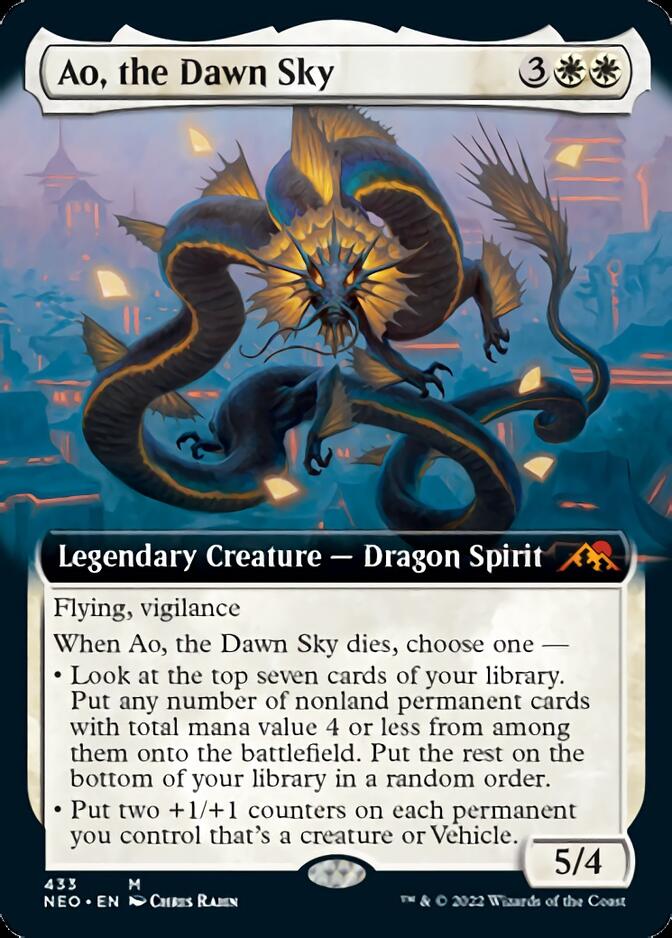 Magic: The Gathering - Ao, The Dawn Sky (406) - Borderless
