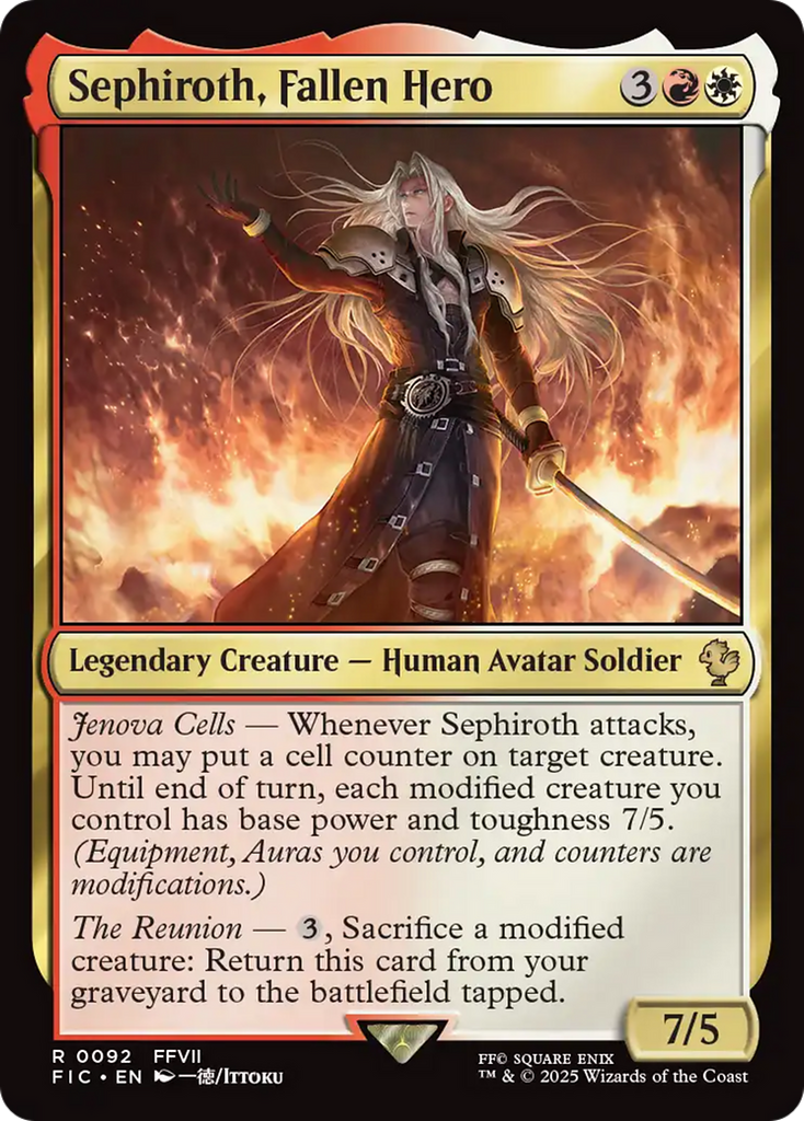 Sephiroth, Fallen Hero [FINAL FANTASY Commander]