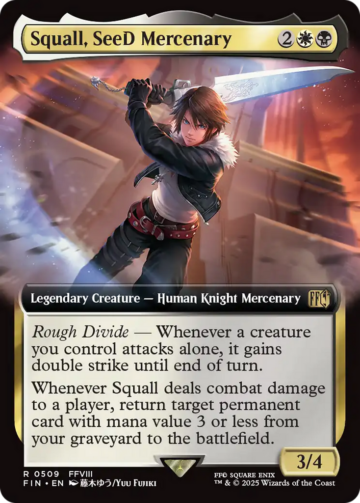 Squall, SeeD Mercenary & Ultima セット Squall, SeeD Mercenary (Extended Art) [FINAL FANTASY]