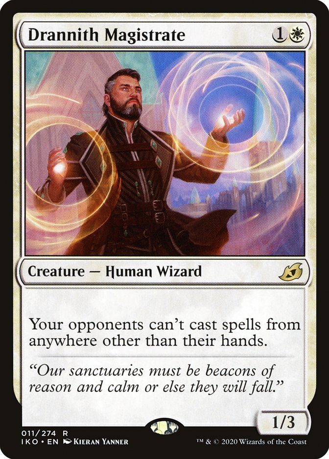 Drannith Magistrate CHINESE [Ikoria: Lair of Behemoths]