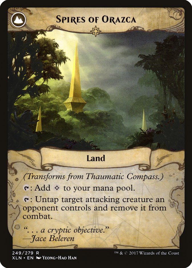 Thaumatic Compass // Spires of Orazca ESPAÑOL [Ixalan]