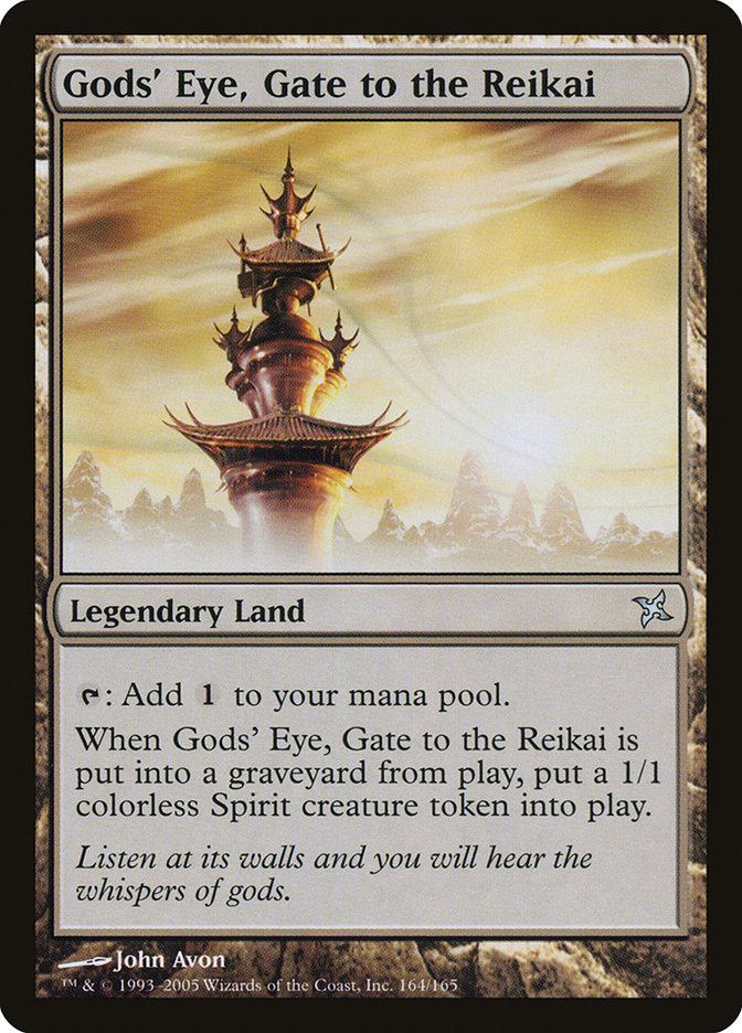Gods' Eye, Gate to the Reikai ESPAÑOL [Betrayers of Kamigawa]
