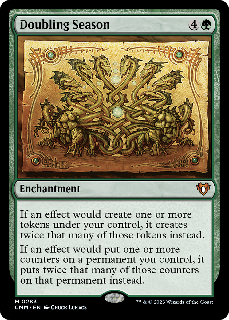 Doubling Season JAPANESE [Commander Masters]