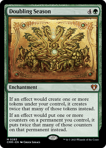 Doubling Season JAPANESE [Commander Masters]