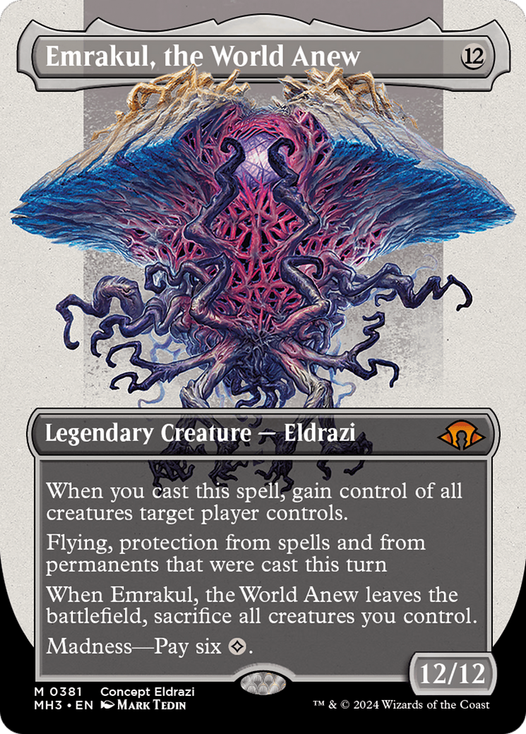 Emrakul, the World Anew (Borderless) ESPAÑOL  [Modern Horizons 3]