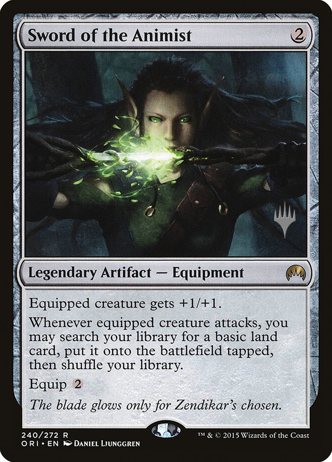 Sword of the Animist ESPAÑOL [Magic Origins Promos]