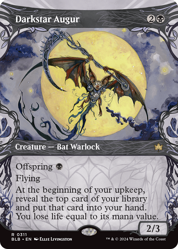 Darkstar Augur (Showcase) ESPAÑOL [Bloomburrow]