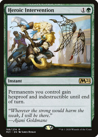 Heroic Intervention CHINESE [Core Set 2021]