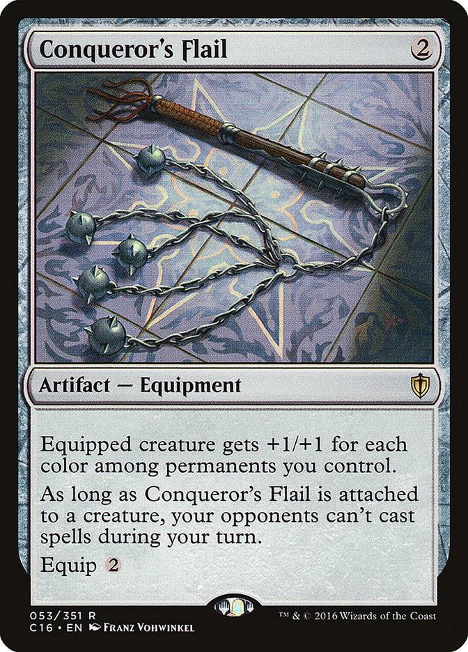Conqueror's Flail JAPANESE [Commander 2016]