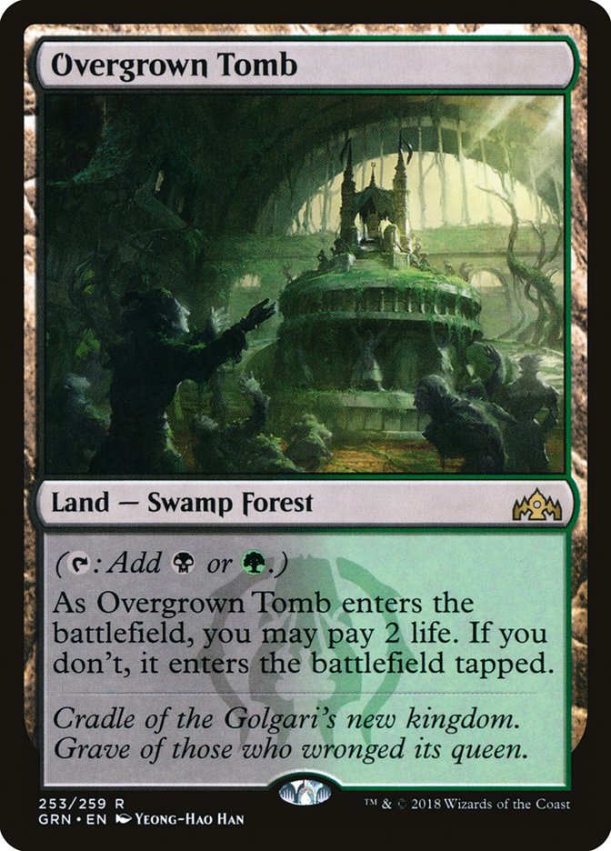 Overgrown Tomb ESPAÑOL [Guilds of Ravnica]