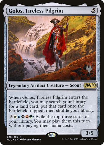 Golos, Tireless Pilgrim (Promo Pack) ESPAÑOL [Core Set 2020 Promos]