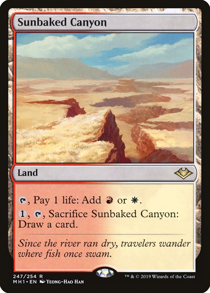 Sunbaked Canyon JAPANESE [Modern Horizons]