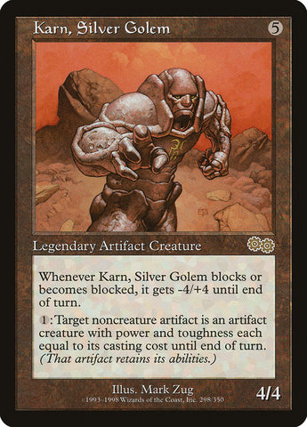 Karn, Silver Golem ESPAÑOL [Urza's Saga]