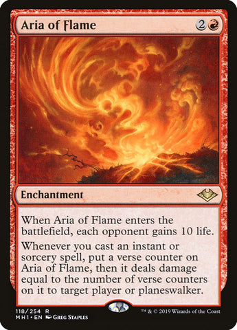 Aria of Flame ESPAÑOL [Modern Horizons]