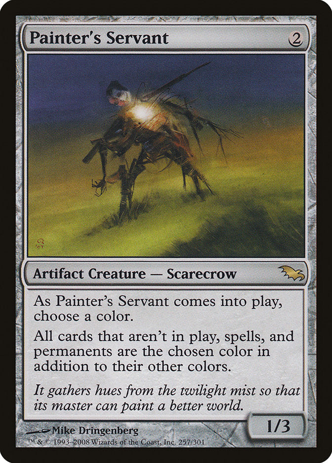 Painter's Servant ESPAÑOL [Shadowmoor]