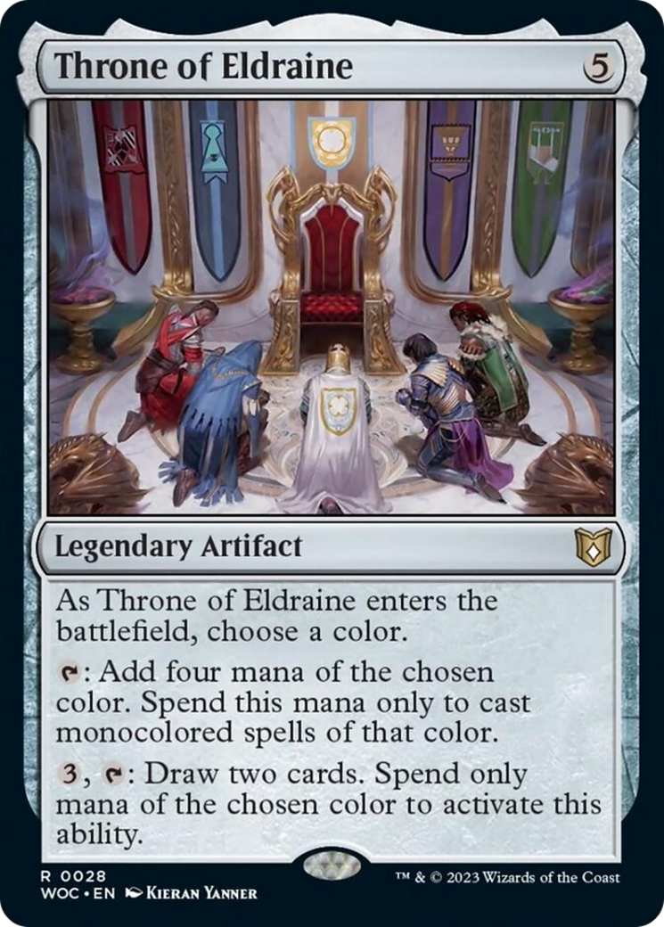 Throne of Eldraine ESPAÑOL [Wilds of Eldraine Commander]