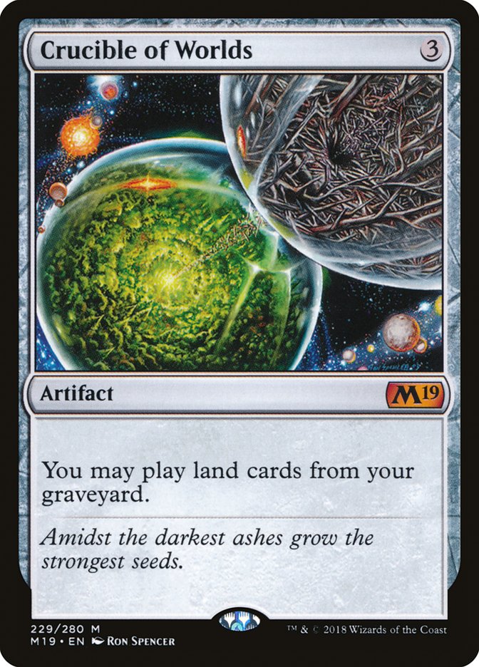 Crucible of Worlds ESPAÑOL [Core Set 2019]