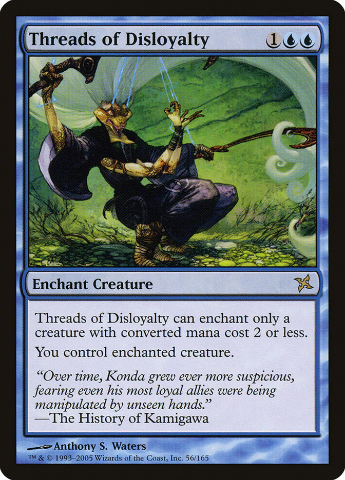 Threads of Disloyalty ESPAÑOL [Betrayers of Kamigawa]