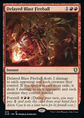 Delayed Blast Fireball ESPAÑOL  [Commander Legends: Battle for Baldur's Gate]