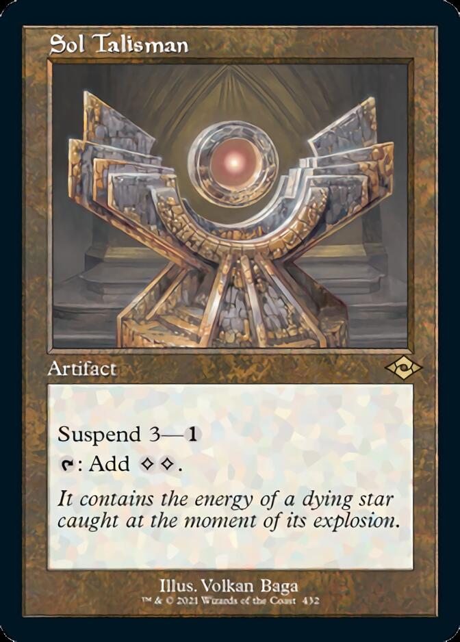 Sol Talisman (Retro) ESPAÑOL [Modern Horizons 2]