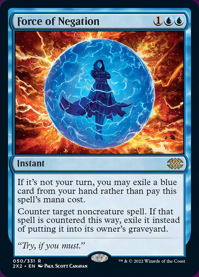 Force of Negation JAPANESE [Double Masters 2022]