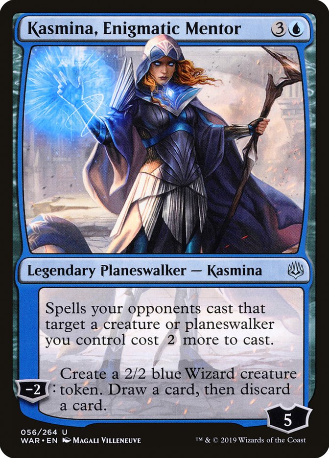 Kasmina, Enigmatic Mentor JAPANESE [War of the Spark]