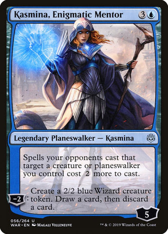 Kasmina, Enigmatic Mentor JAPANESE [War of the Spark]