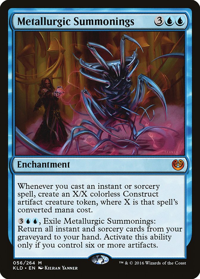 Metallurgic Summonings ESPAÑOL [Kaladesh]