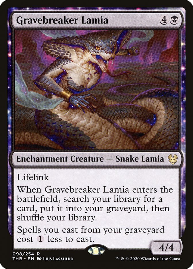 Gravebreaker Lamia ESPAÑOL [Theros Beyond Death]