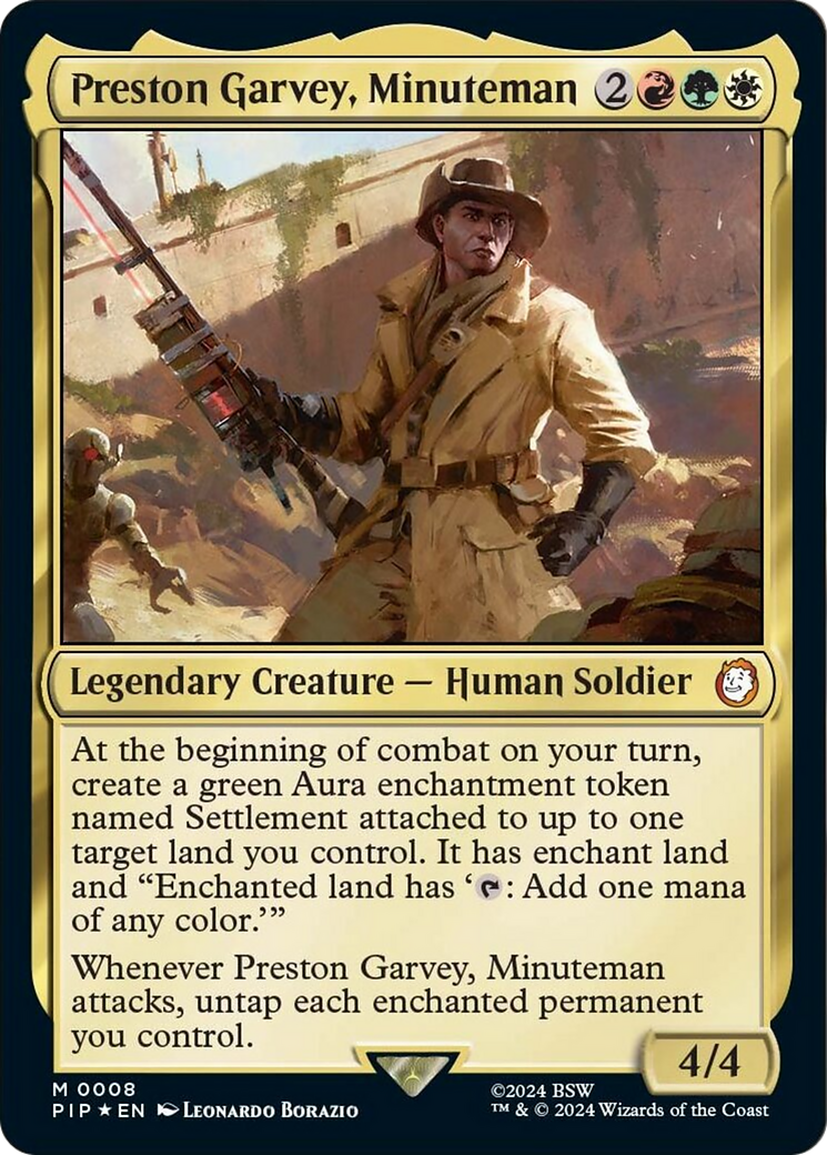 Preston Garvey, Minuteman MISCUT [Fallout]