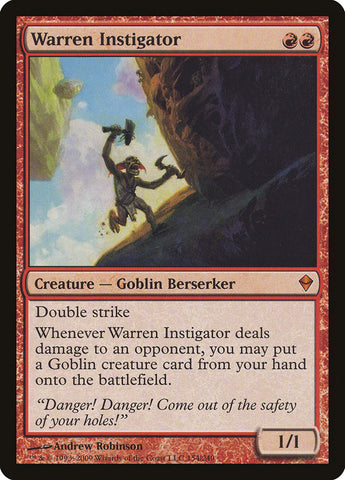 Warren Instigator ESPAÑOL [Zendikar]
