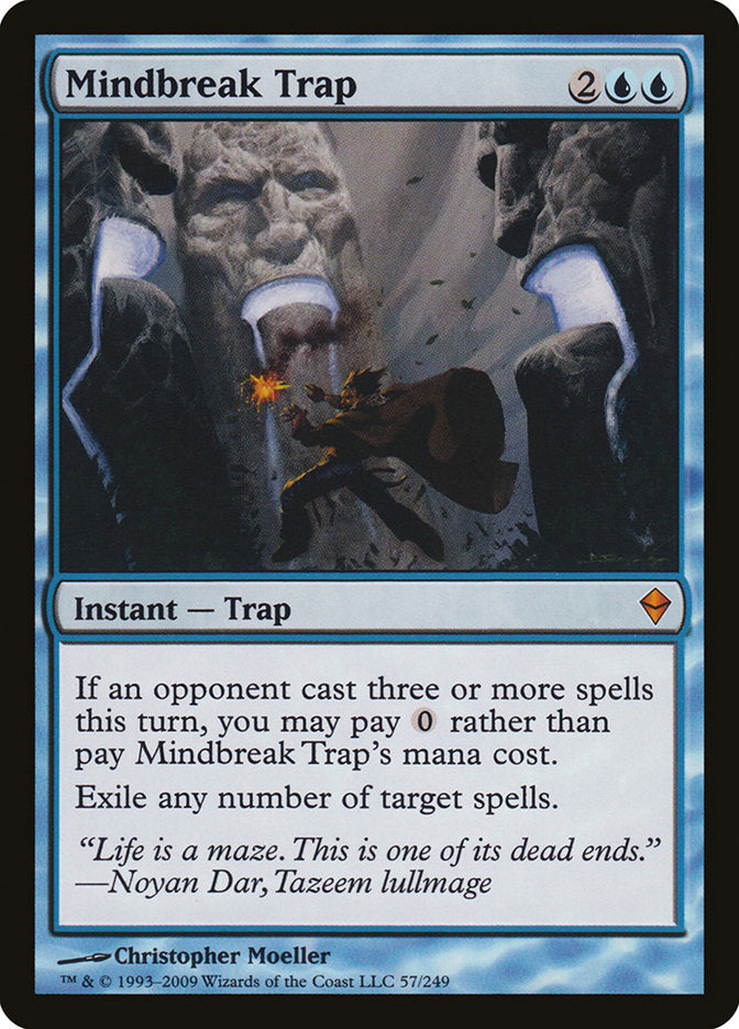 Mindbreak Trap JAPANESE [Zendikar]