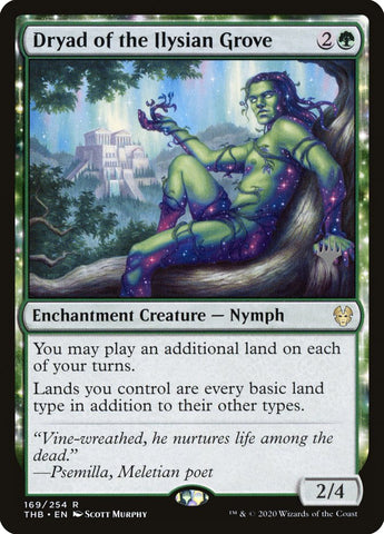 Dryad of the Ilysian Grove (Promo Pack) ESPAÑOL [Theros Beyond Death Promos]