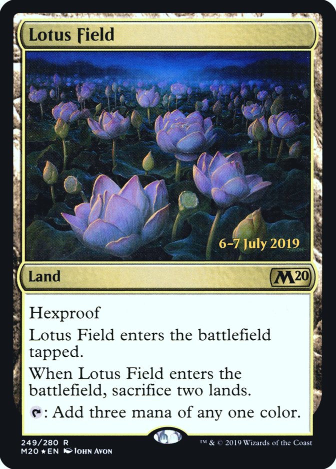 Lotus Field ESPAÑOL [Core Set 2020 Prerelease Promos]