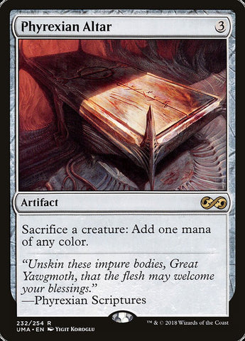 Phyrexian Altar JAPANESE [Ultimate Masters]