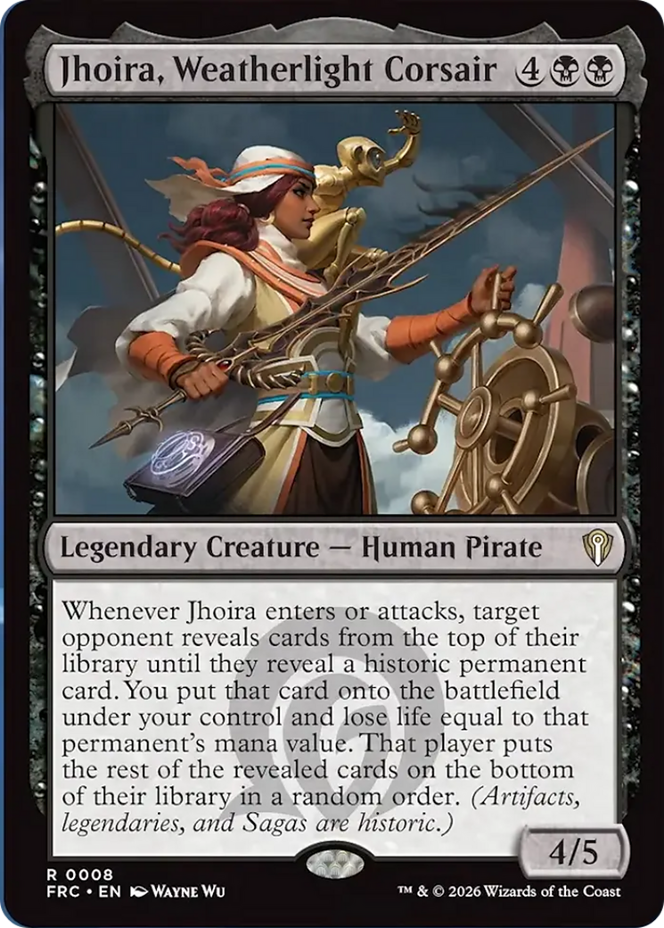 Jhoira, Weatherlight Corsair [Reality Fracture Commander]
