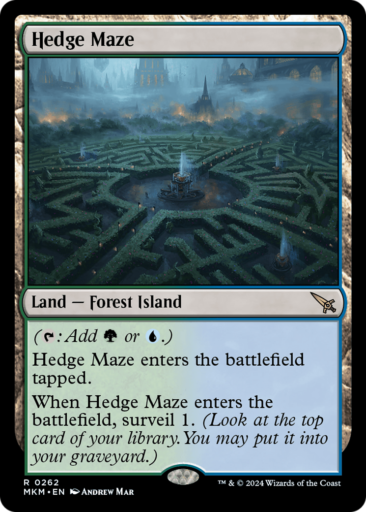 Hedge Maze JAPANESE [Murders at Karlov Manor]