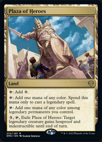 Plaza of Heroes (Promo Pack) ESPAÑOL [Dominaria United Promos]