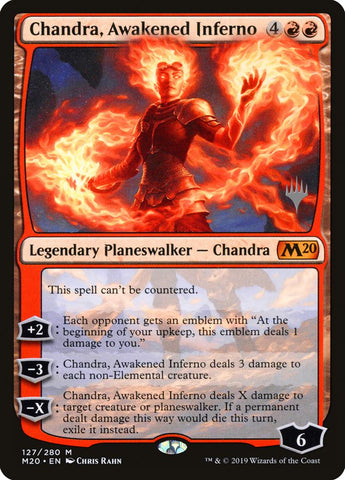 Chandra, Awakened Inferno (Promo Pack) ESPAÑOL  [Core Set 2020 Promos]