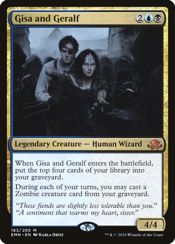 Gisa and Geralf ESPAÑOL [Eldritch Moon]