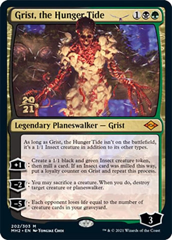 Grist, the Hunger Tide ESPAÑOL [Modern Horizons 2 Prerelease Promos]