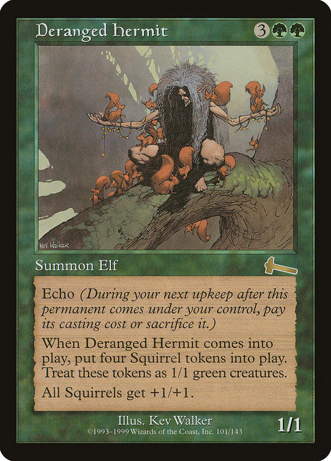 Deranged Hermit JAPANESE [Urza's Legacy]