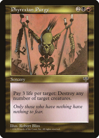 Phyrexian Purge JAPANESE [Mirage]