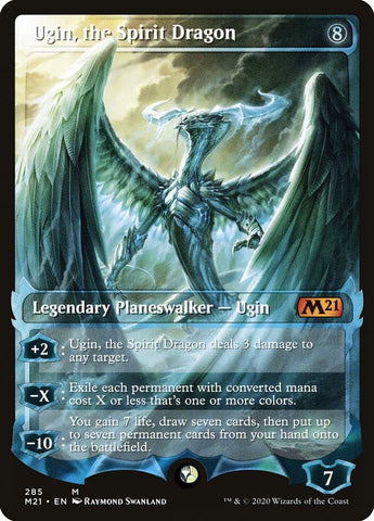 Ugin, the Spirit Dragon (285) (Extended Art) ESPAÑOL  [Core Set 2021]