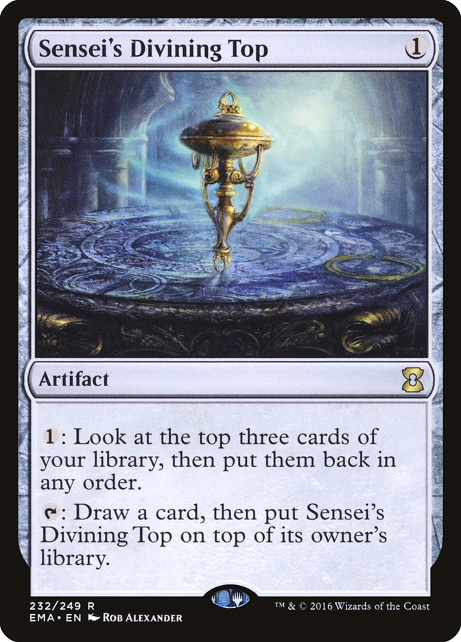 Sensei's Divining Top CHINESE  [Eternal Masters]