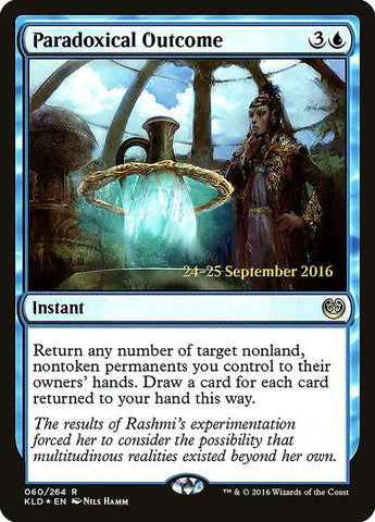 Paradoxical Outcome ESPAÑOL [Kaladesh Prerelease Promos]