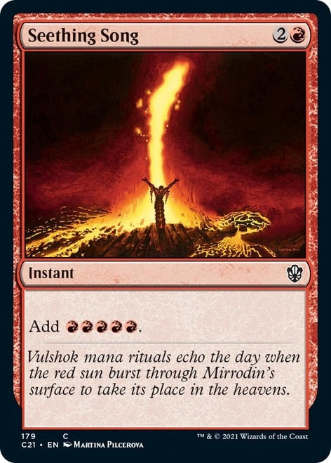 Seething Song ESPAÑOL [Commander 2021]