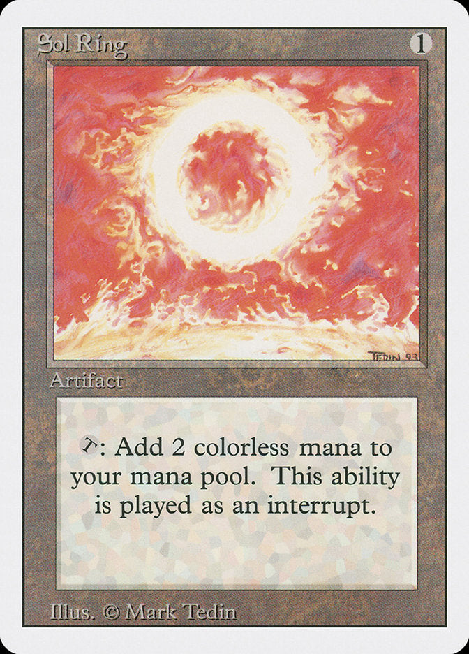 Sol Ring SIGNED [Revised Edition]